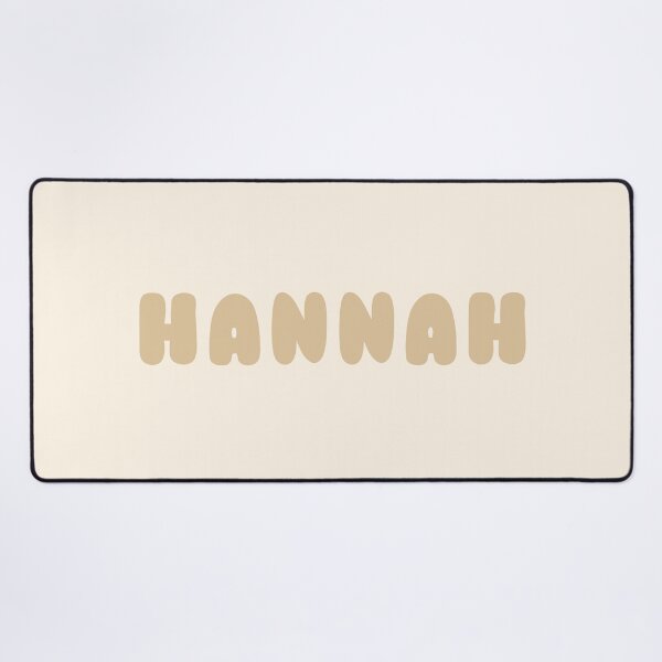 Item preview, Beige Hannah – Minimalist Personalized Name Design designed and sold by karolinahinc.