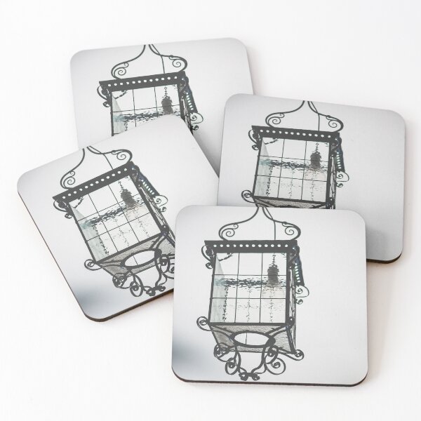 Item preview, Captured Light: Minimalist Iron Lantern with Inverted Reflection designed and sold by MDB_Shop.