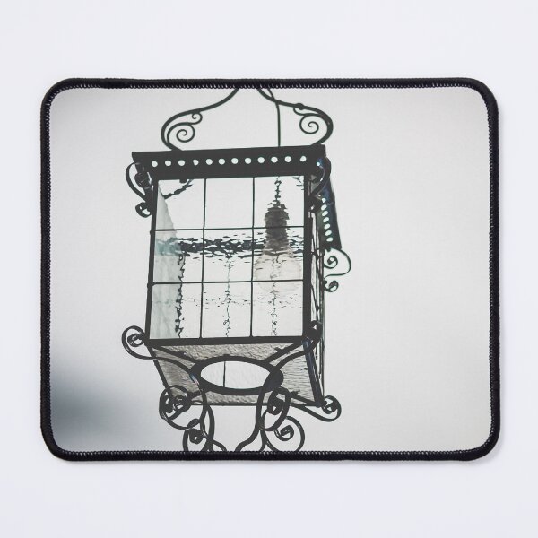 Item preview, Captured Light: Minimalist Iron Lantern with Inverted Reflection designed and sold by MDB_Shop.