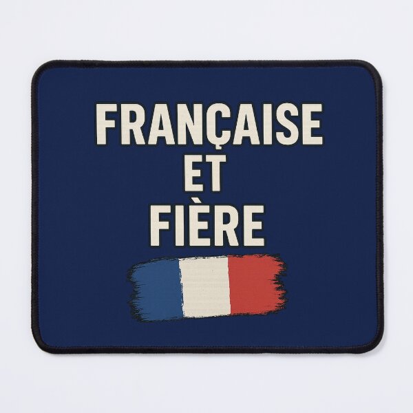 Item preview, French and Proud – Tricolour Flag Painted with a Brush designed and sold by JOANNASKAH.