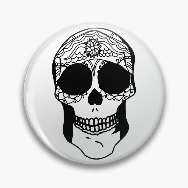 Item preview, sugar skull designed and sold by abytan.