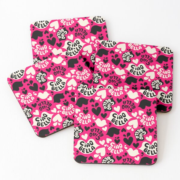 Item preview, Ciao Bella in Pink designed and sold by AlohaSadie.