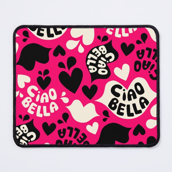 Aperçu de l'œuvre Ciao Bella en rose créée et vendue par AlohaSadie.