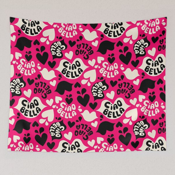 Item preview, Ciao Bella in Pink designed and sold by AlohaSadie.