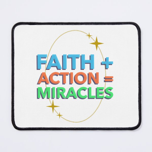 Item preview, Faith + Action = Miracles designed and sold by The Val Vault.