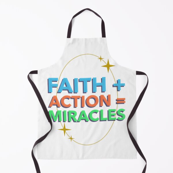 Item preview, Faith + Action = Miracles designed and sold by The Val Vault.