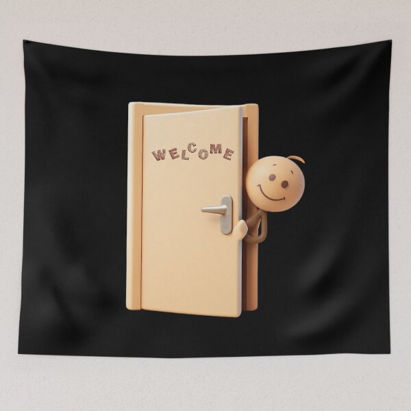 Item preview, Friendly Welcome Door designed and sold by Khadigadesings.