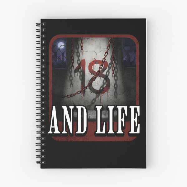 Item preview, 18 And Life Glam Street Metal 80s/90s designed and sold by GAZZA DESIGN.