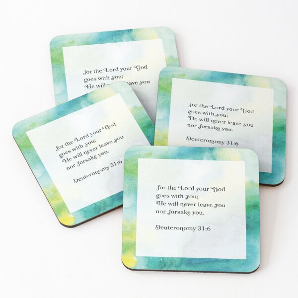 Item preview, Deuteronomio 31:6 designed and sold by amymariko.