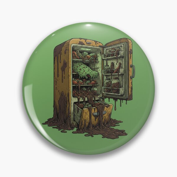 Item preview, What’s For Dinner | Rotting Fridge of Regret designed and sold by 3MillsDesign.