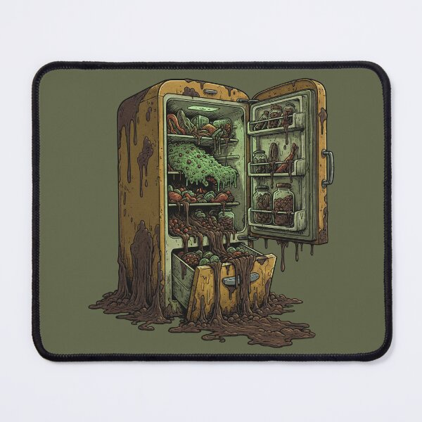 Item preview, What’s For Dinner | Rotting Fridge of Regret designed and sold by 3MillsDesign.