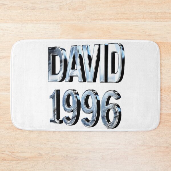 Item preview, David 1996 — Chrome 3D Name Design designed and sold by AlexLineArt.