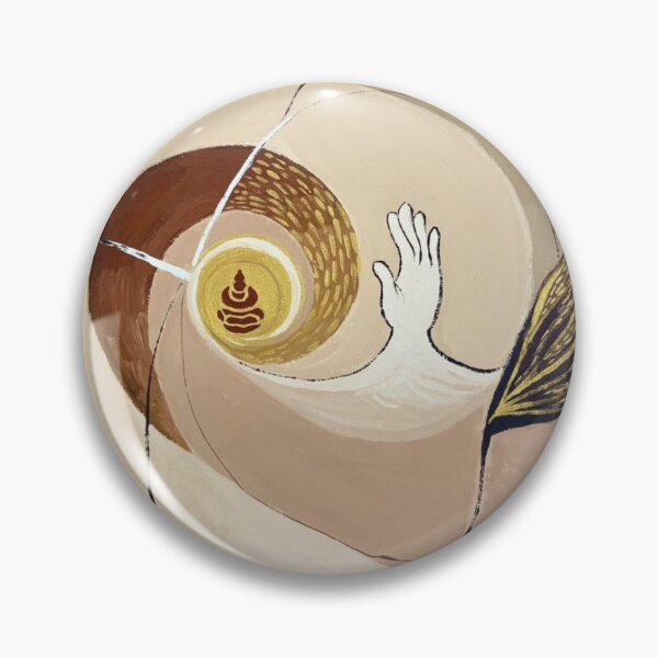 Item preview, QindanArt | Prajna Serenity: A Contemporary Meditation on Wisdom, Liberation, and the Cyclical Journey of Life designed and sold by QindanArt.