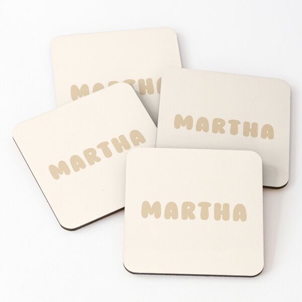 Item preview, Beige Martha – Minimalist Personalized Name Design designed and sold by karolinahinc.