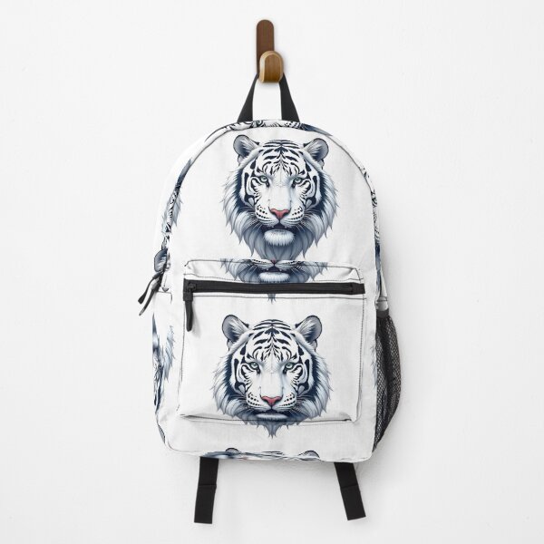 Item preview, White Tiger Face designed and sold by GlamOvira.