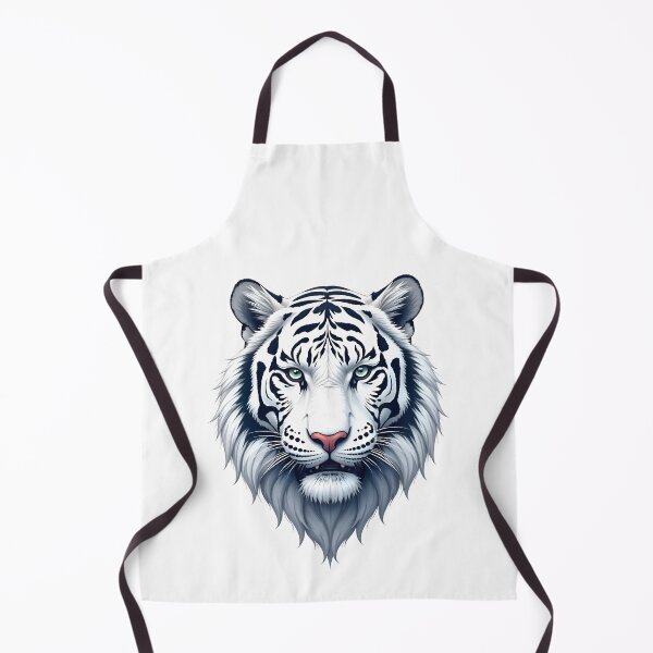 Item preview, White Tiger Face designed and sold by GlamOvira.