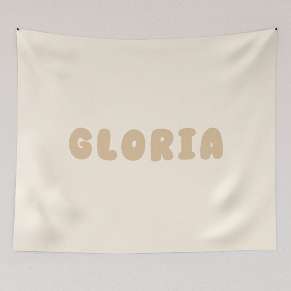 Item preview, Beige Gloria – Minimalist Personalized Name Design designed and sold by karolinahinc.