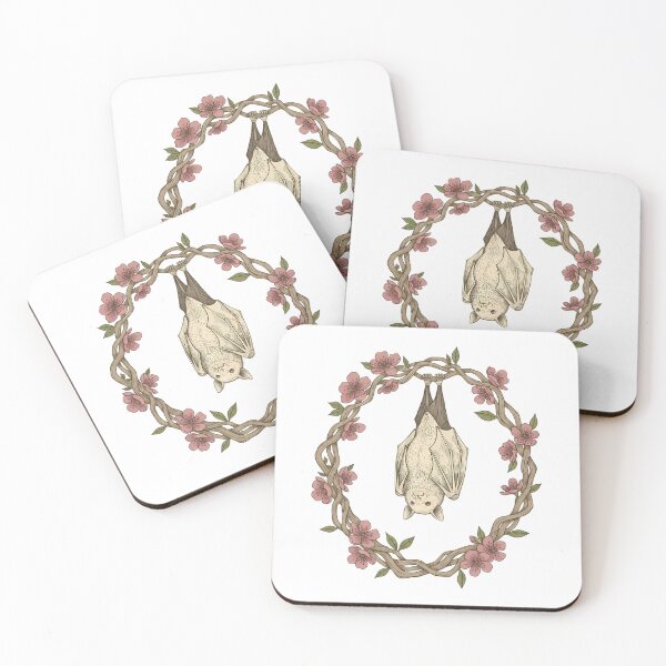 Item preview, A Bat In A Floral Surround  designed and sold by Joseph Hail.