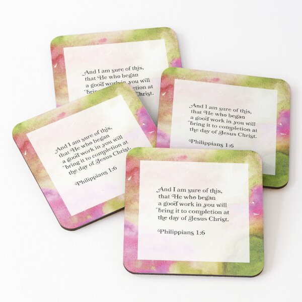 Item preview, Philippians 1:6 designed and sold by amymariko.
