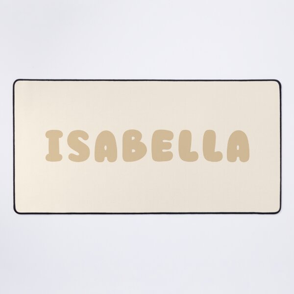 Item preview, Beige Isabella – Minimalist Personalized Name Design designed and sold by karolinahinc.
