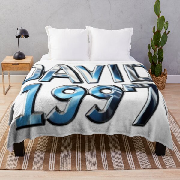 Item preview, David 1997 — Chrome 3D Name Design designed and sold by AlexLineArt.