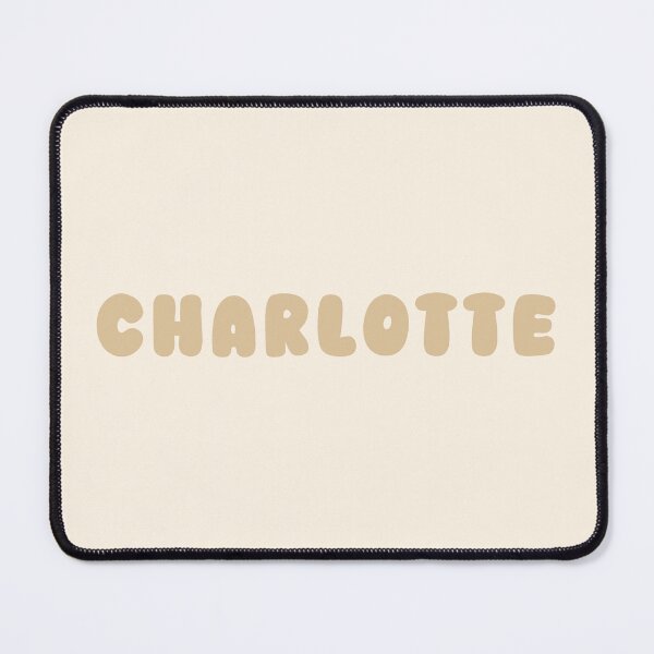 Item preview, Beige Charlotte – Minimalist Personalized Name Design designed and sold by karolinahinc.