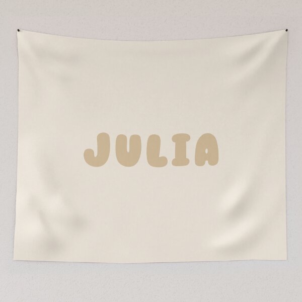 Item preview, Beige Julia – Minimalist Personalized Name Design designed and sold by karolinahinc.