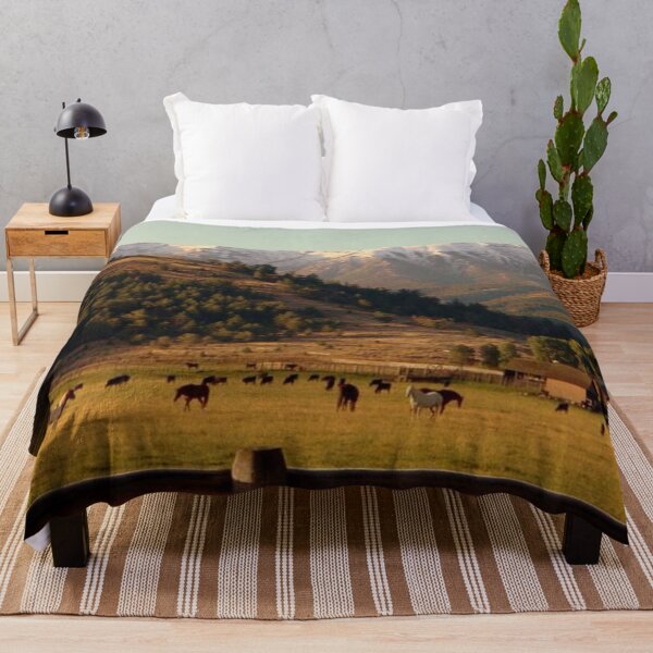Item preview, Mountain Ranch Horses at Sunset Valley designed and sold by Oniyasha.
