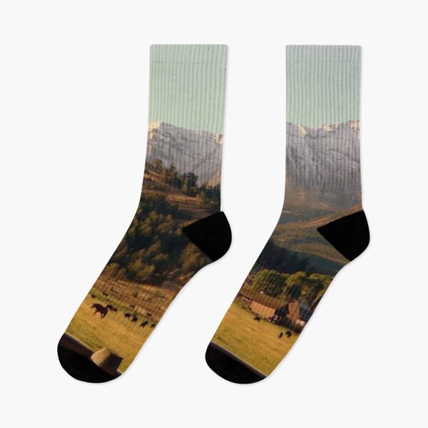 Item preview, Mountain Ranch Horses at Sunset Valley designed and sold by Oniyasha.