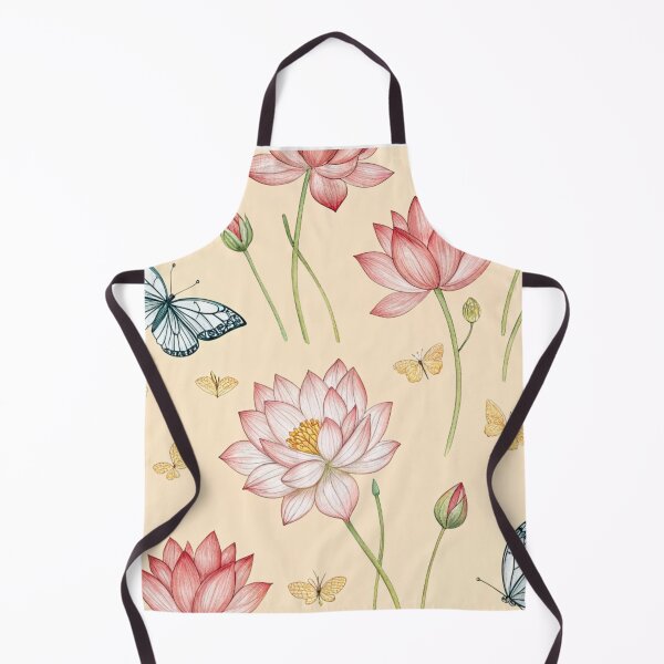 Item preview, Lotus flowers with butbutterflies designed and sold by Lucky 777.