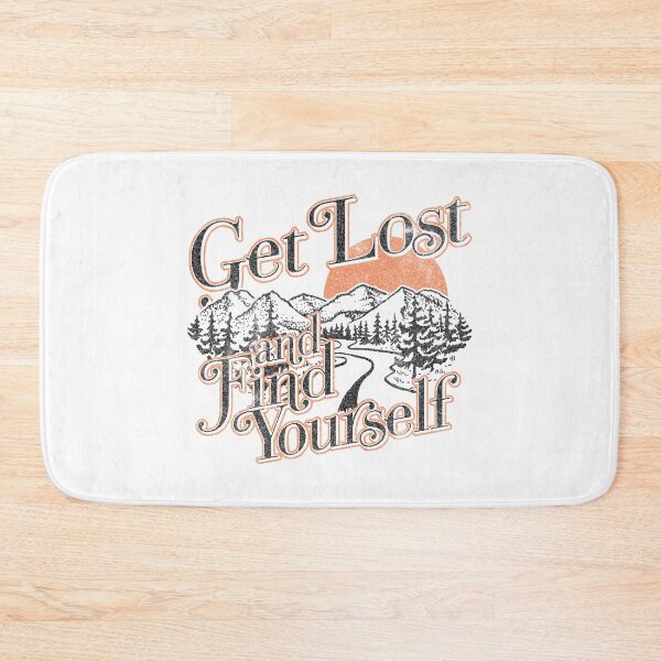 Item preview, Get Lost and Find Yourself Typography designed and sold by The secret storage room.