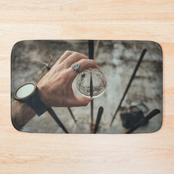 Item preview, Distopian View: Abstract City Reflected in Lensball designed and sold by MDB_Shop.