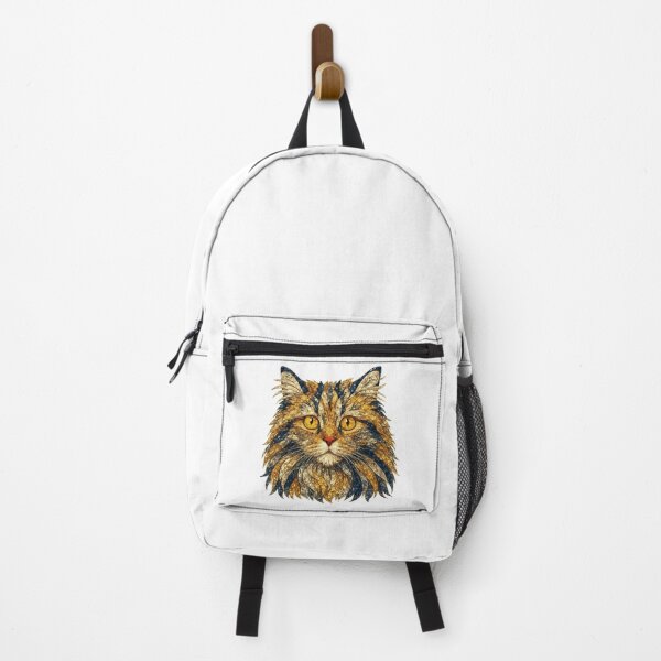 Item preview, Maine Coon with Golden Eyes and Blue Diamonds designed and sold by DigitalGemArt.