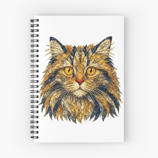 Item preview, Maine Coon with Golden Eyes and Blue Diamonds designed and sold by DigitalGemArt.