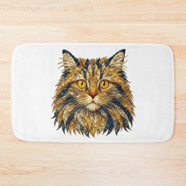 Item preview, Maine Coon with Golden Eyes and Blue Diamonds designed and sold by DigitalGemArt.