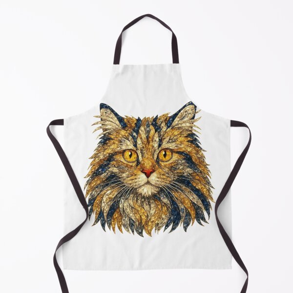 Item preview, Maine Coon with Golden Eyes and Blue Diamonds designed and sold by DigitalGemArt.