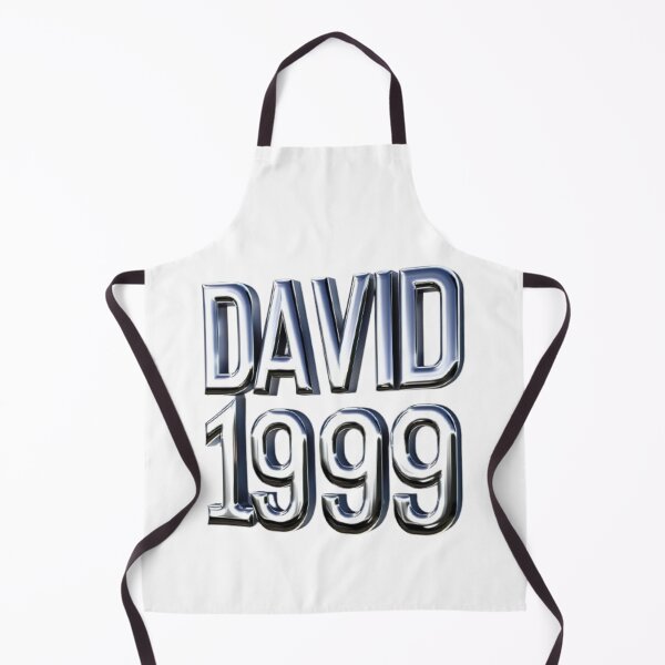 Item preview, David 1999 — Chrome 3D Name Design designed and sold by AlexLineArt.