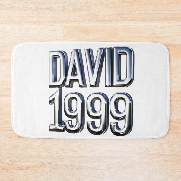 Item preview, David 1999 — Chrome 3D Name Design designed and sold by AlexLineArt.