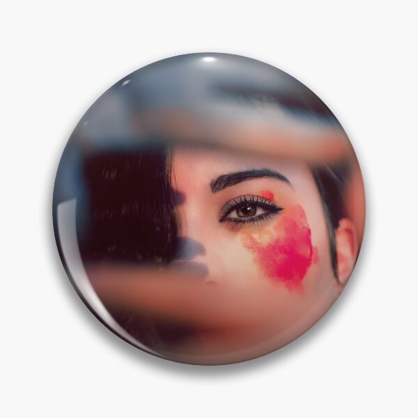 Item preview, Through the Frame: Intense Eyes and Red Color Splash designed and sold by MDB_Shop.
