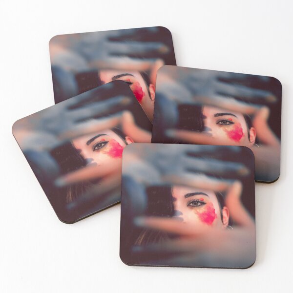 Item preview, Through the Frame: Intense Eyes and Red Color Splash designed and sold by MDB_Shop.