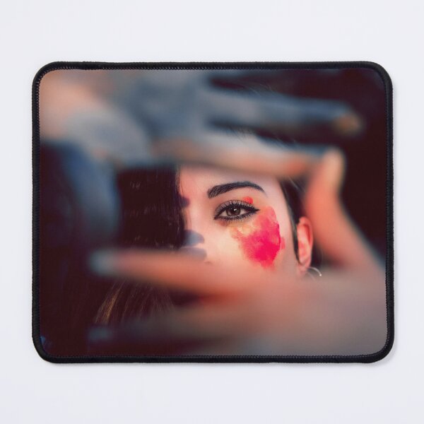 Item preview, Through the Frame: Intense Eyes and Red Color Splash designed and sold by MDB_Shop.