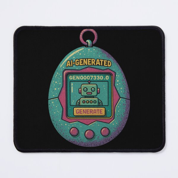 Item preview, AI Pixel Pet – Retro Digital Companion T-Shirt designed and sold by Design_Your_Day.