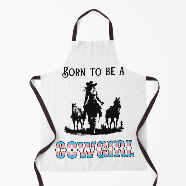 Item preview, Born To Be a Cowgirl (cowgirl + horses) - Transgender Pride Flag designed and sold by CC's Designs.