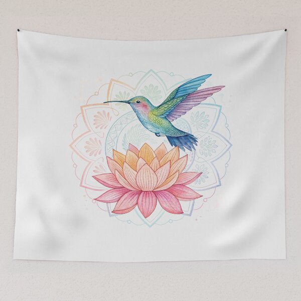 Item preview, Lotus flowers with butbutterflies  designed and sold by Lucky 777.