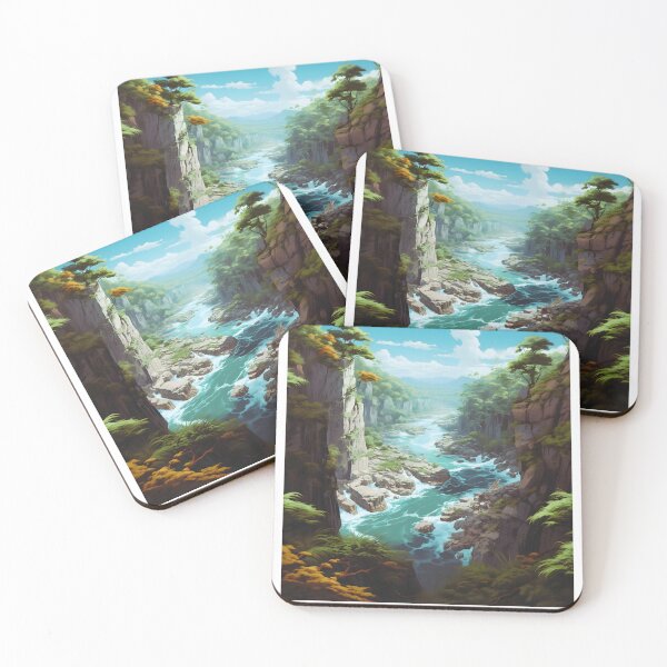 Item preview, Barron Gorge National Park Australia Vintage Travel Poster designed and sold by LaFabricaArt.