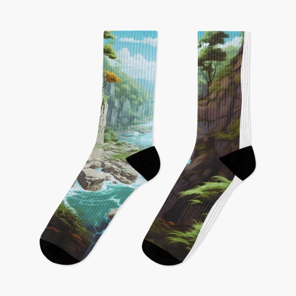 Item preview, Barron Gorge National Park Australia Vintage Travel Poster designed and sold by LaFabricaArt.
