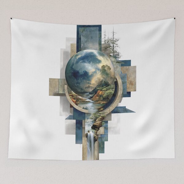 Item preview, Spherefall: The Landscape Within the Lattice designed and sold by bloorose.