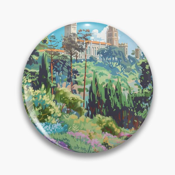 Item preview, Golden Gate Park San Francisco Vintage Botanical Art Print designed and sold by LaFabricaArt.
