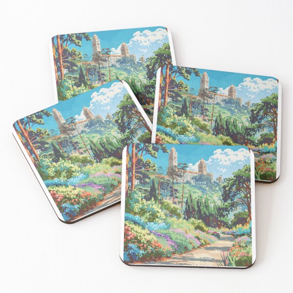 Item preview, Golden Gate Park San Francisco Vintage Botanical Art Print designed and sold by LaFabricaArt.