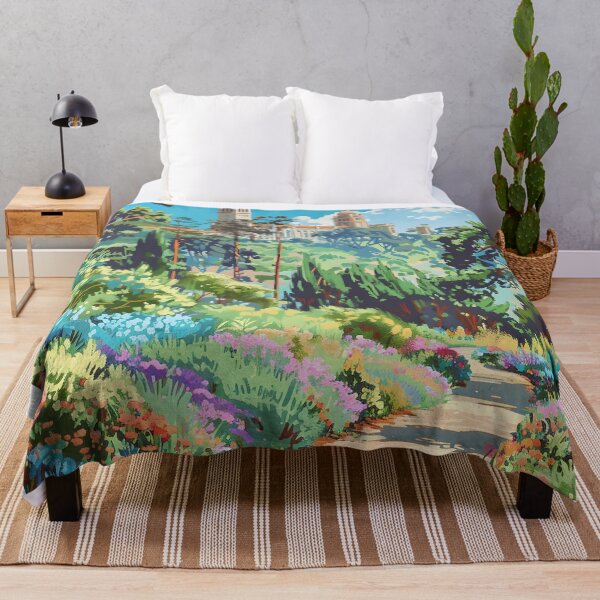 Item preview, Golden Gate Park San Francisco Vintage Botanical Art Print designed and sold by LaFabricaArt.